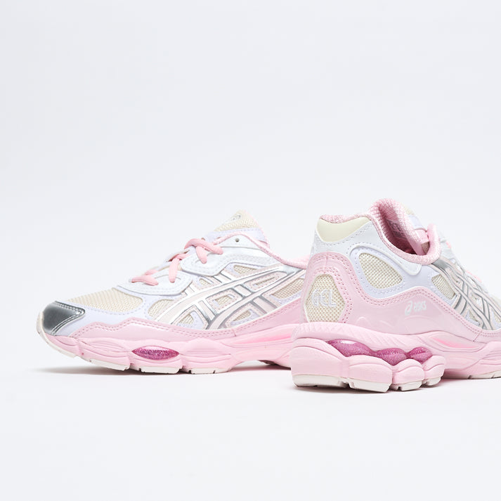 Asics Sportstyle - Gel-Nyc By Kicki (Cream/Pure Silver/Pink)
